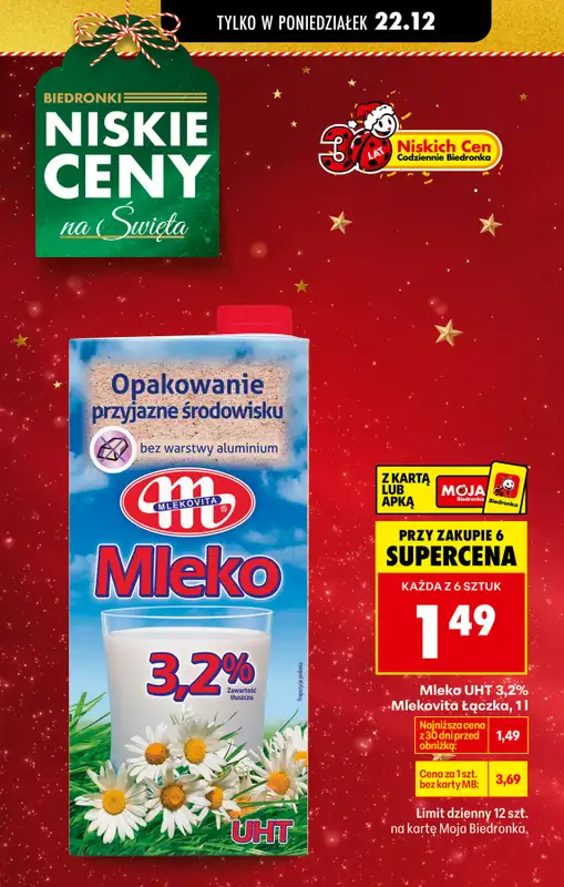Biedronka - gazetka promocyjna Od niedzieli od niedzieli 21.12 do soboty 27.12 - strona 6