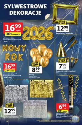 Auchan - gazetka promocyjna Gazetka Sylwestrowe Okazje od soboty 27.12 do środy 31.12 - strona 4