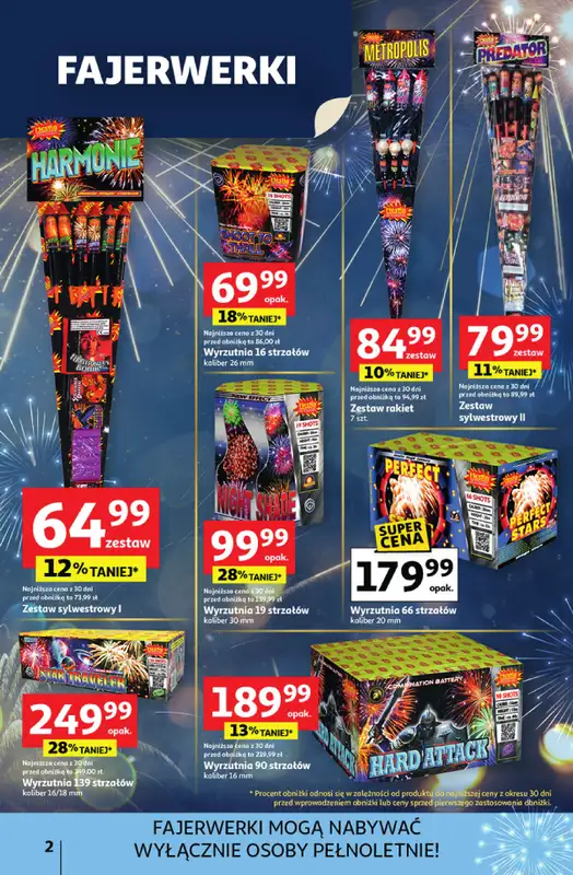 Auchan - gazetka promocyjna Gazetka Sylwestrowe Okazje   - strona 2