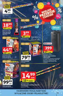 Auchan - gazetka promocyjna Gazetka Sylwestrowe Okazje od soboty 27.12 do środy 31.12 - strona 3