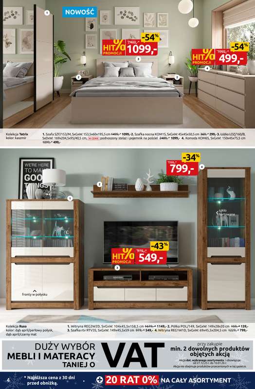 Black Red White - gazetka promocyjna Zimowa wyprzedaż do -60% od środy 24.12 do niedzieli 11.01 - strona 4