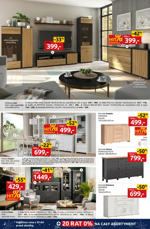 Black Red White - gazetka promocyjna Zimowa wyprzedaż do -60% od środy 24.12 do niedzieli 11.01 - strona 2