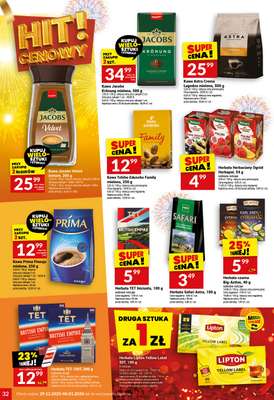 Twój Market - gazetka promocyjna Gazetka od poniedziałku 29.12 do wtorku 06.01 - strona 32