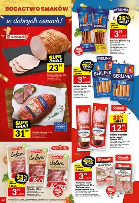 Twój Market - gazetka promocyjna Gazetka od poniedziałku 29.12 do wtorku 06.01 - strona 12