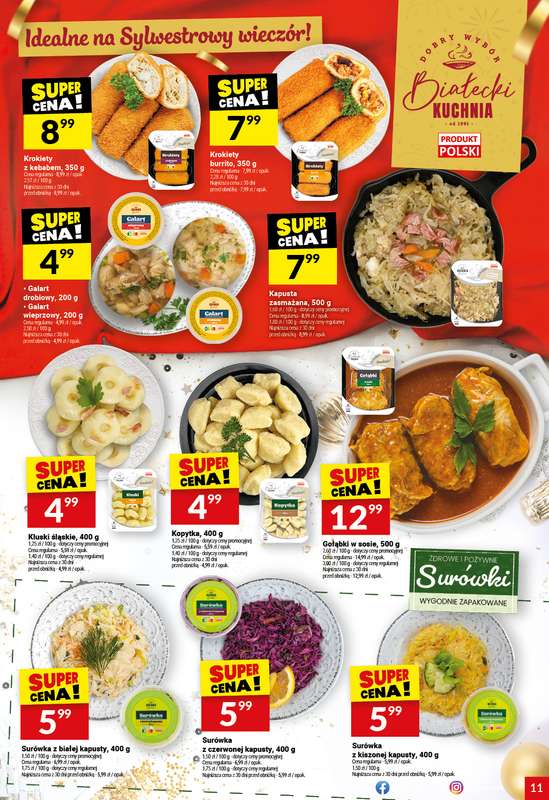 Twój Market - gazetka promocyjna Gazetka od poniedziałku 29.12 do wtorku 06.01 - strona 11