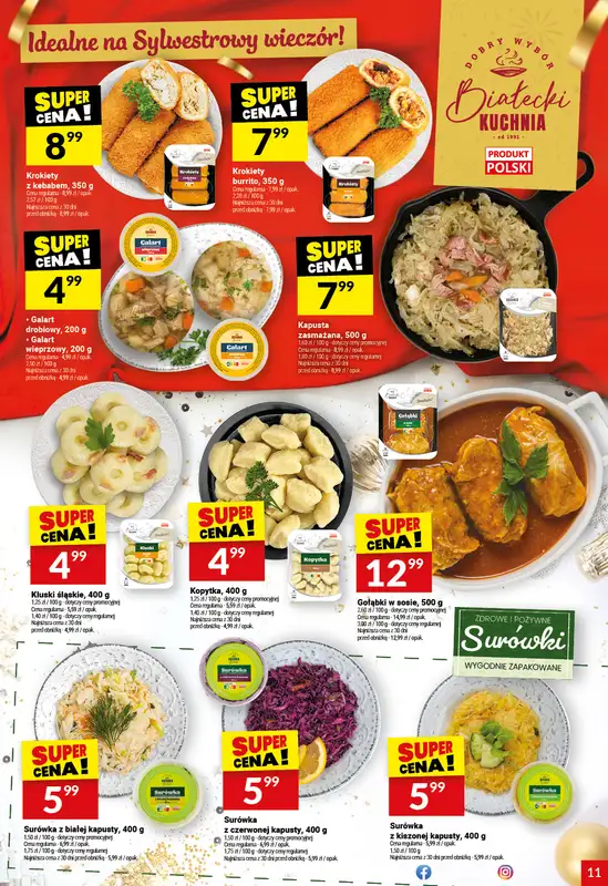 Twój Market - gazetka promocyjna Gazetka od poniedziałku 29.12 do wtorku 06.01 - strona 11