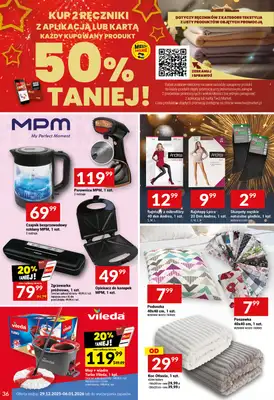 Twój Market - gazetka promocyjna Gazetka od poniedziałku 29.12 do wtorku 06.01 - strona 36