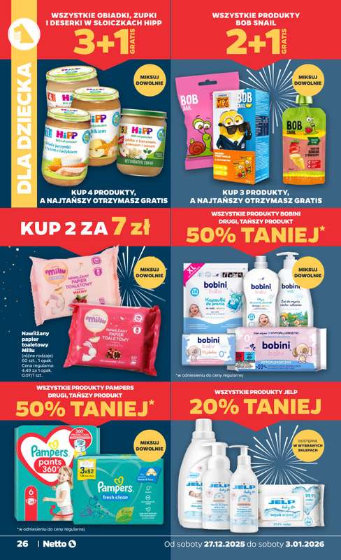 Netto - gazetka promocyjna Gazetka Spożywcza od soboty 27.12 do soboty 03.01 - strona 26