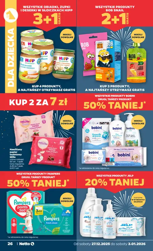 Netto - gazetka promocyjna Gazetka Spożywcza od soboty 27.12 do soboty 03.01 - strona 26