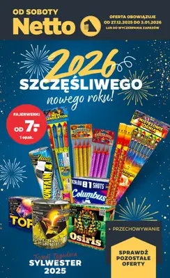 Netto - gazetka promocyjna Gazetka Spożywcza od soboty 27.12 do soboty 03.01 - strona 34