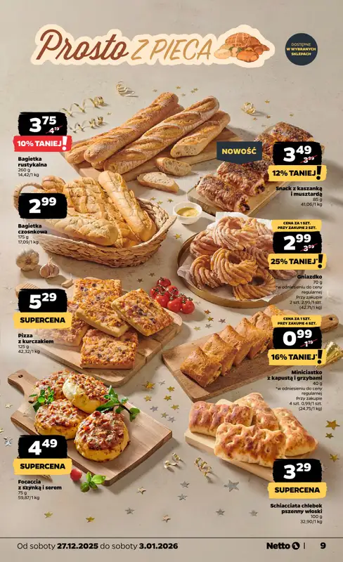 Netto - gazetka promocyjna Gazetka Spożywcza od soboty 27.12 do soboty 03.01 - strona 9