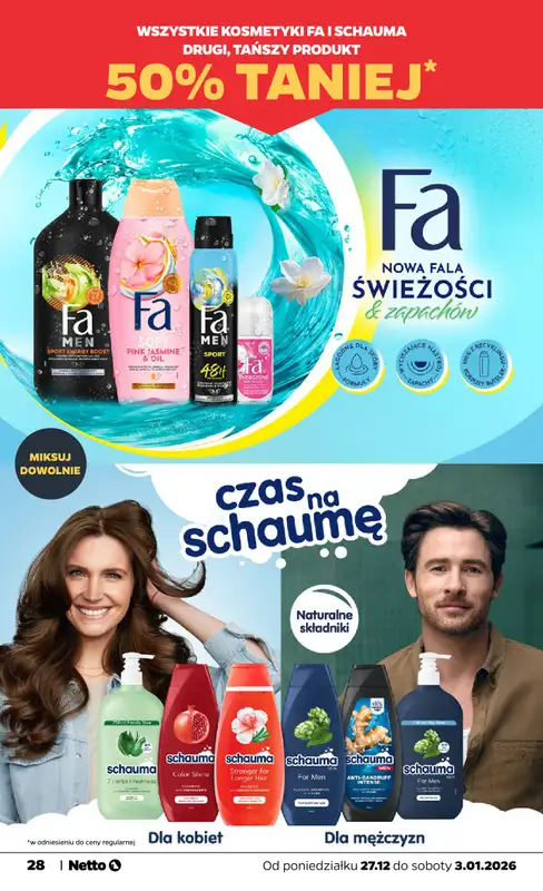 Netto - gazetka promocyjna Gazetka Spożywcza od soboty 27.12 do soboty 03.01 - strona 28