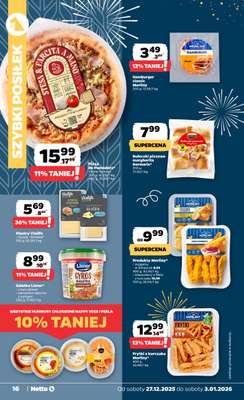 Netto - gazetka promocyjna Gazetka Spożywcza od soboty 27.12 do soboty 03.01 - strona 16