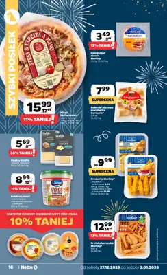 Netto - gazetka promocyjna Gazetka Spożywcza od soboty 27.12 do soboty 03.01 - strona 16
