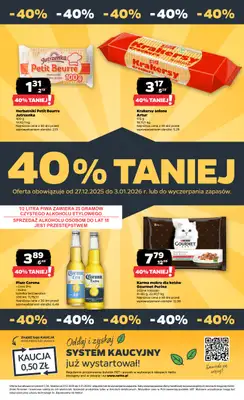 Netto - gazetka promocyjna Gazetka Spożywcza od soboty 27.12 do soboty 03.01 - strona 32