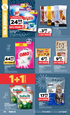 Netto - gazetka promocyjna Gazetka Spożywcza od soboty 27.12 do soboty 03.01 - strona 30