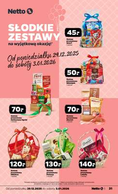 Netto - gazetka promocyjna Gazetka Spożywcza od soboty 27.12 do soboty 03.01 - strona 31