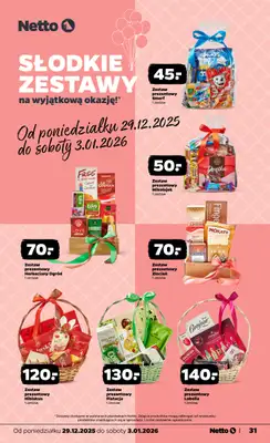 Netto - gazetka promocyjna Gazetka Spożywcza od soboty 27.12 do soboty 03.01 - strona 31
