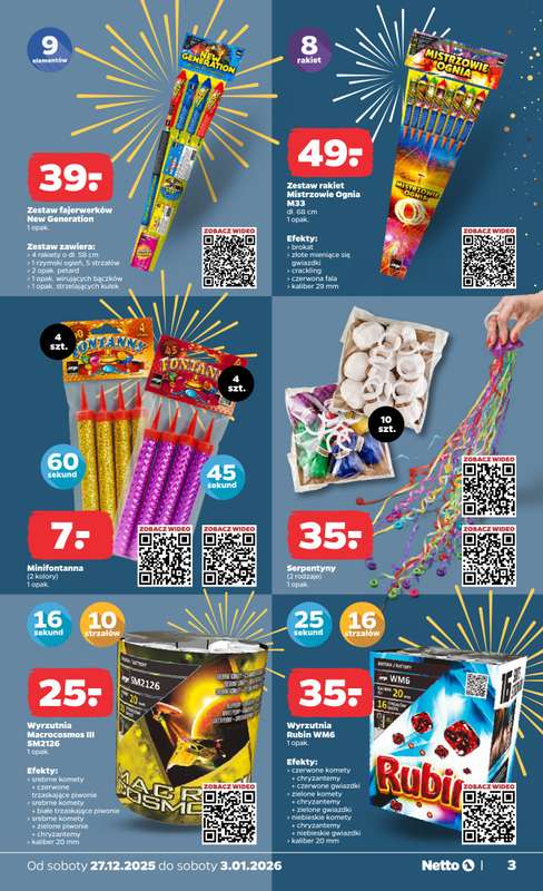 Netto - gazetka promocyjna Gazetka Spożywcza od soboty 27.12 do soboty 03.01 - strona 36