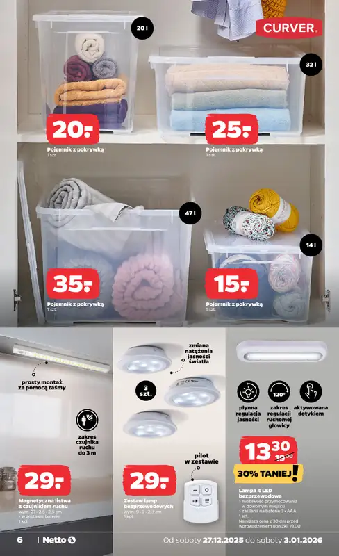 Netto - gazetka promocyjna Gazetka Spożywcza od soboty 27.12 do soboty 03.01 - strona 39