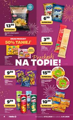 Netto - gazetka promocyjna Gazetka Spożywcza od soboty 27.12 do soboty 03.01 - strona 4