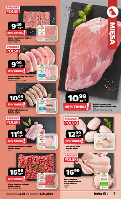 Netto - gazetka promocyjna Gazetka Spożywcza od piątku 02.01 do soboty 03.01 - strona 7