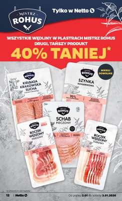 Netto - gazetka promocyjna Gazetka Spożywcza od piątku 02.01 do soboty 03.01 - strona 12