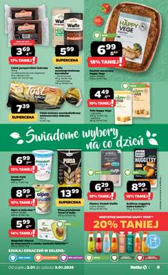 Netto - gazetka promocyjna Gazetka Spożywcza od piątku 02.01 do soboty 03.01 - strona 9