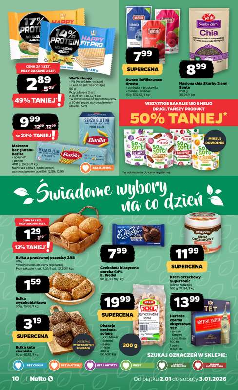 Netto - gazetka promocyjna Gazetka Spożywcza od piątku 02.01 do soboty 03.01 - strona 10