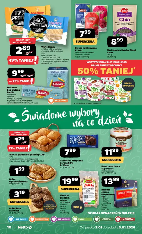 Netto - gazetka promocyjna Gazetka Spożywcza od piątku 02.01 do soboty 03.01 - strona 10