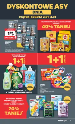 Netto - gazetka promocyjna Gazetka Spożywcza od piątku 02.01 do soboty 03.01 - strona 3