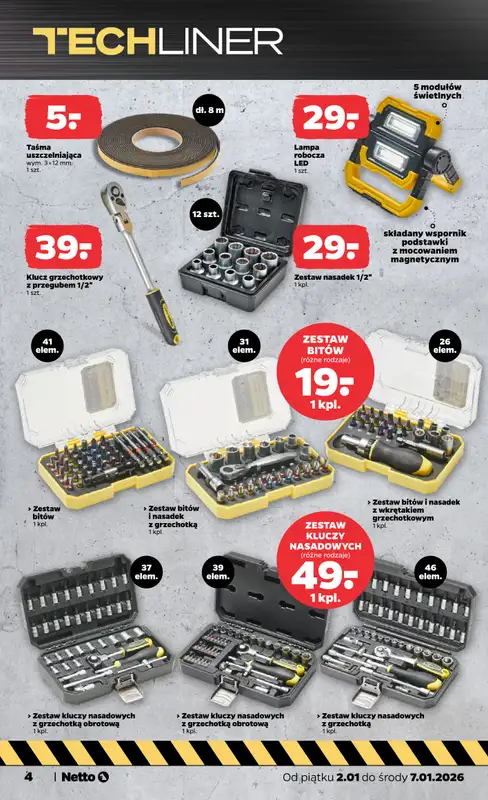 Netto - gazetka promocyjna Gazetka Spożywcza od piątku 02.01 do soboty 03.01 - strona 29
