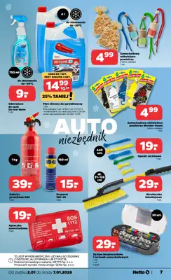 Netto - gazetka promocyjna Gazetka Non Food od piątku 02.01 do środy 07.01 - strona 7
