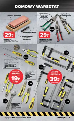 Netto - gazetka promocyjna Gazetka Non Food od piątku 02.01 do środy 07.01 - strona 5