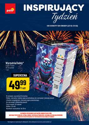 POLOmarket - gazetka promocyjna Inspirujący tydzień od soboty 27.12 do środy 31.12