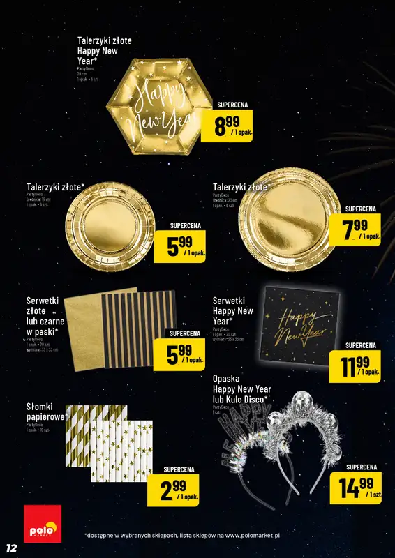 POLOmarket - gazetka promocyjna Inspirujący tydzień od soboty 27.12 do środy 31.12 - strona 12