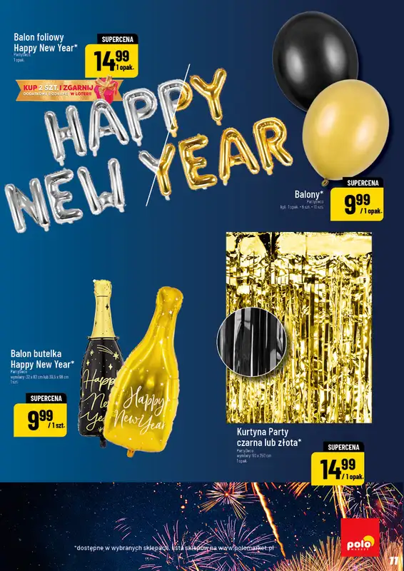 POLOmarket - gazetka promocyjna Inspirujący tydzień od soboty 27.12 do środy 31.12 - strona 11
