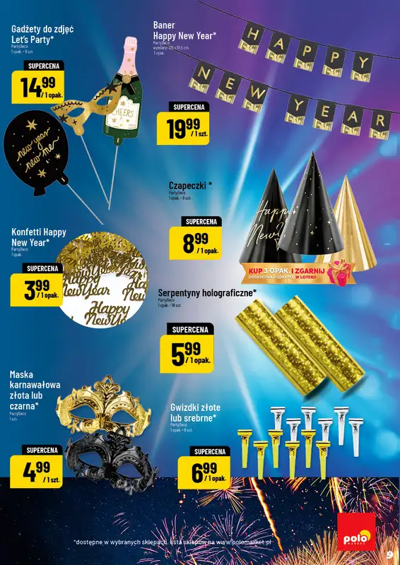 POLOmarket - gazetka promocyjna Inspirujący tydzień od soboty 27.12 do środy 31.12 - strona 9
