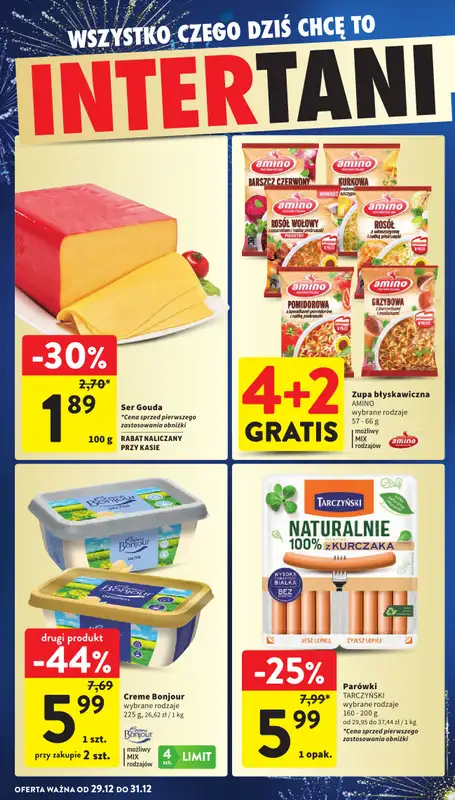 Intermarche - gazetka promocyjna Gazetka od soboty 27.12 do środy 31.12 - strona 35