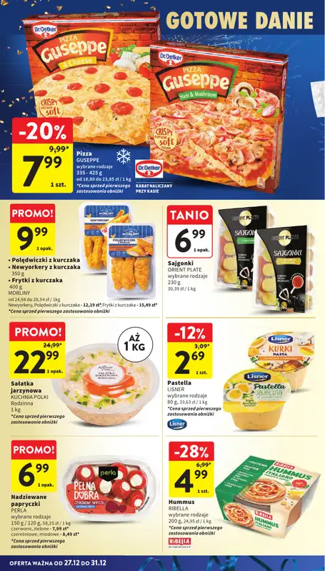 Intermarche - gazetka promocyjna Gazetka od soboty 27.12 do środy 31.12 - strona 19