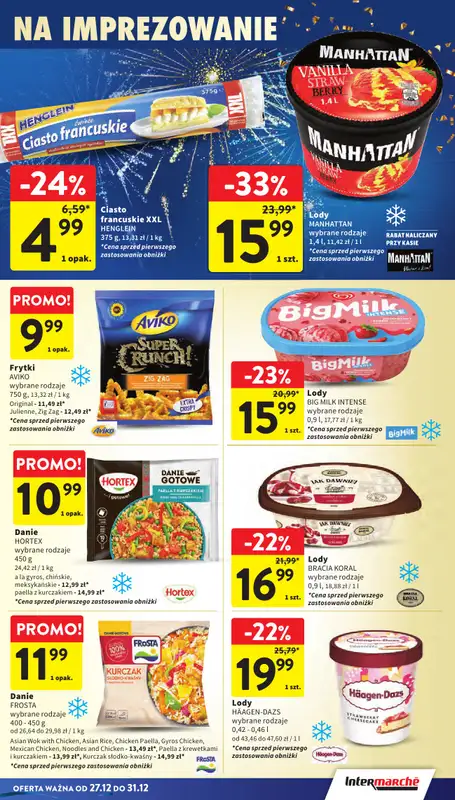 Intermarche - gazetka promocyjna Gazetka od soboty 27.12 do środy 31.12 - strona 20
