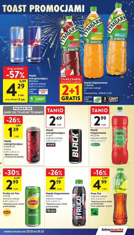 Intermarche - gazetka promocyjna Gazetka od soboty 27.12 do środy 31.12 - strona 30