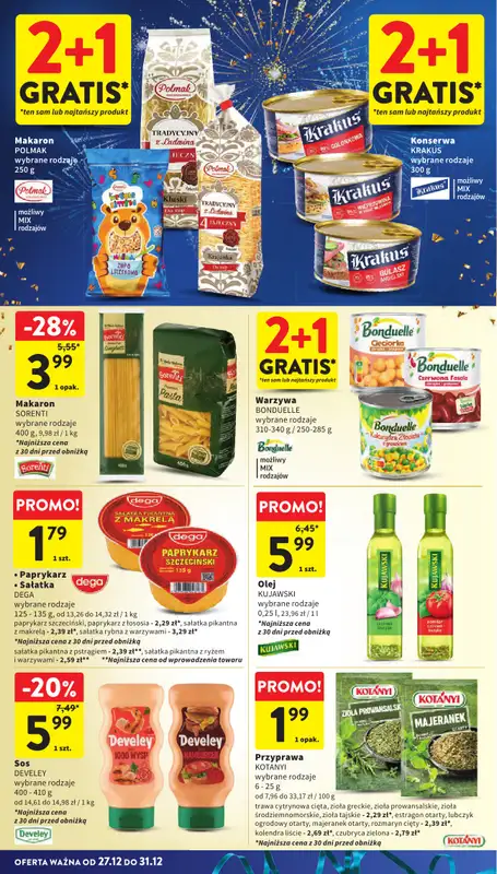 Intermarche - gazetka promocyjna Gazetka od soboty 27.12 do środy 31.12 - strona 25