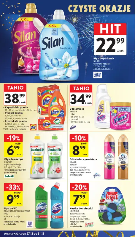 Intermarche - gazetka promocyjna Gazetka od soboty 27.12 do środy 31.12 - strona 33