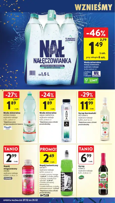 Intermarche - gazetka promocyjna Gazetka od soboty 27.12 do środy 31.12 - strona 31