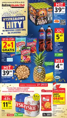 Intermarche - gazetka promocyjna Gazetka od soboty 27.12 do środy 31.12