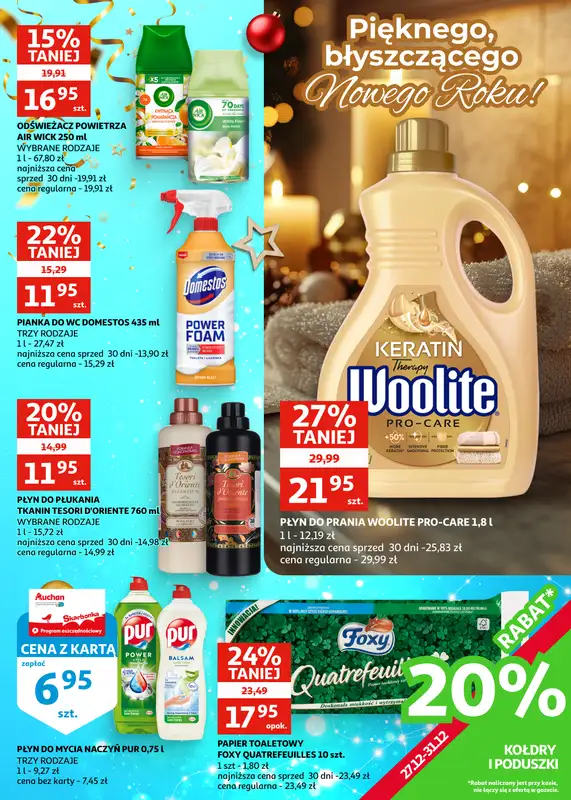 Auchan - gazetka promocyjna Gazetka Racibórz I Czas na szampańską zabawę od soboty 27.12 do środy 31.12 - strona 23