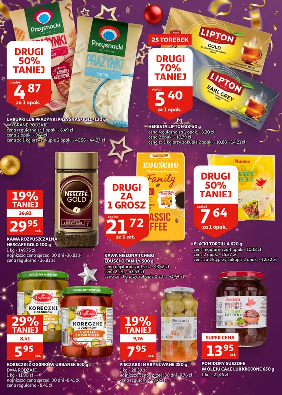 Auchan - gazetka promocyjna Gazetka Zielona Góra I Czas na szampańską zabawę od soboty 27.12 do środy 31.12 - strona 16