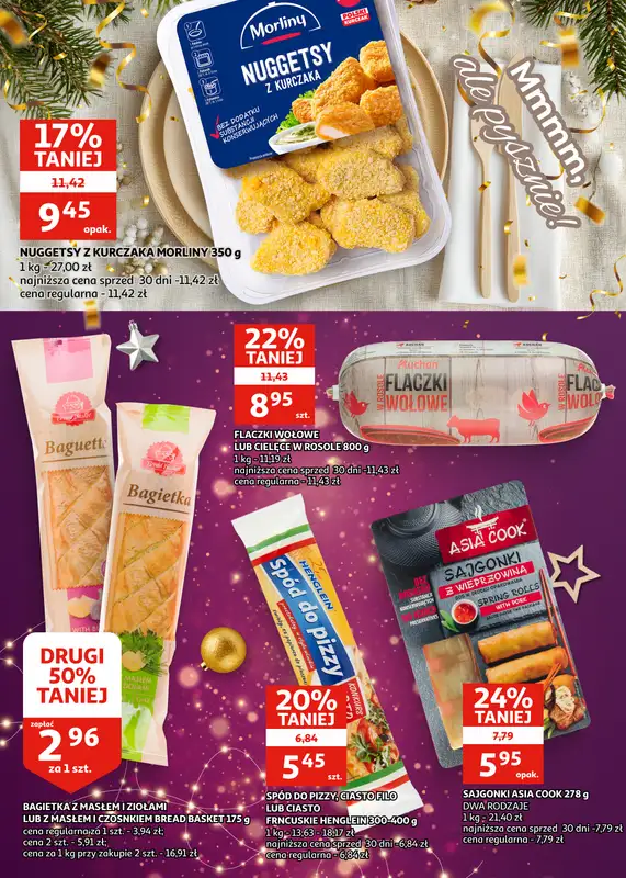 Auchan - gazetka promocyjna Gazetka Zielona Góra I Czas na szampańską zabawę od soboty 27.12 do środy 31.12 - strona 14