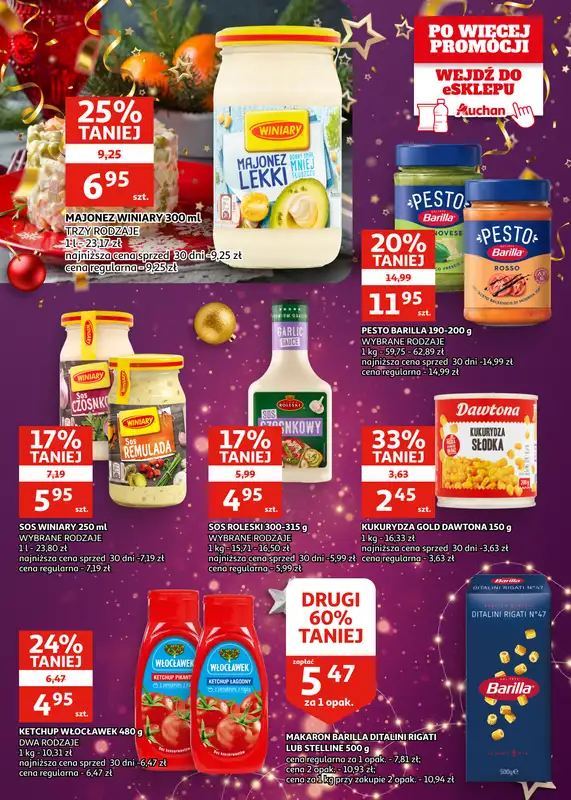 Auchan - gazetka promocyjna Gazetka Zielona Góra I Czas na szampańską zabawę od soboty 27.12 do środy 31.12 - strona 15